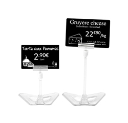 Edikio - Cristal Price tag stands