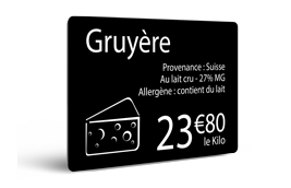 Edikio - Cheese shop Testimonial - Sample Cards Edikio - Cheese shop Testimonial - Sample Cards