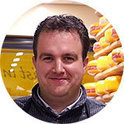 Peter Kalkman, Manager of the Kalkman cheese shop, the Netherlands