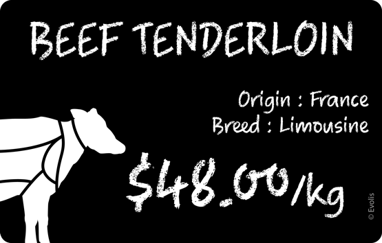 Sample cards for butcher Sample cards for butcher