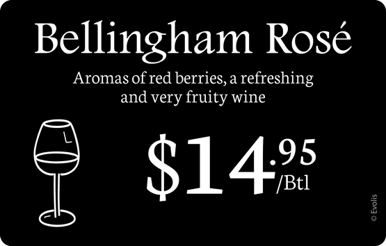 Sample cards for wine merchants Sample cards for wine merchants