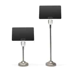 Tall metal supports for edikio sideboard